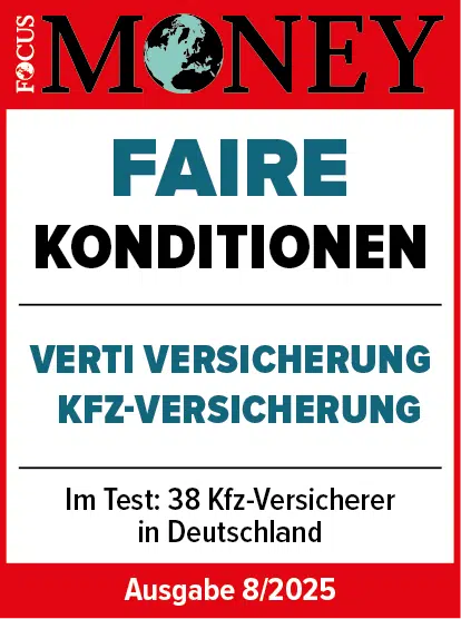 Siegel von Focus Money für Faire Konditionen